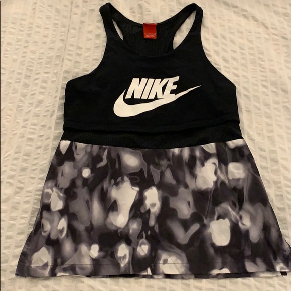 Nike Black Mesh Tye Die Tank Top - Picture 13 of 13